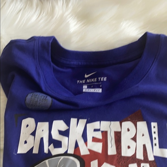 Nike Mens T-Shirt Blue Size XL Basketball - Picture 4 of 4